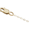 14kt Yellow Gold 1mm Lasered Titan Curb Chain