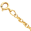 14kt Yellow Gold 1.5mm Rope Chain