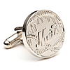 Silver Edition New York Mets Cufflinks