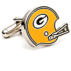 Retro Green Bay Packers Cufflinks