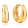Ania Haie 14k Gold-plated Sterling Silver Luxe Huggie Earrings