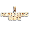 14k Yellow Gold Firefighter's Wife Pendant