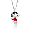 Snoopy Joe Cool Platinum-plated Brass Necklace