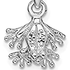 Sterling Silver Extra Small Frog Pendant 