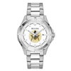 Bulova 41mm Masonic Watch White Dial with Steel Bracelet