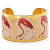 Evocateur Flamingo Cuff Bracelet