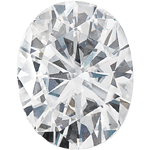 Oval Forever One Moissanite Stone