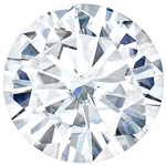 Round Forever One Moissanite Stones