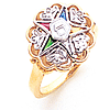 Hearts Eastern Star Ring