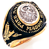 Bezel Goldline Blue Lodge Ring