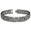 Titanium 8.5in Satin and Polished Link Bracelet