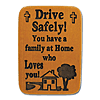 Mahogony Drive Safely Visor Clip Set of Two