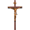 12in Walnut Wall INRI Crucifix
