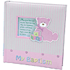 Baby Girl's My Baptism Teddy Bear Photo Album
