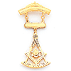 10kt Yellow Gold 2 5/8in Past Master Jewel