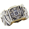 14kt Gold Masonic Shrine Eagle Ring