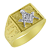Blue Lodge Ring with Diamond Accent