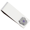 Stainless Steel and Sterling Silver Master Mason Money Clip