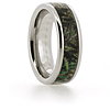 8mm Vitalium Pipe Ring with Camouflage Inlay