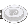 Philadelphia Flyers Silver Plated Laser Engraved Money Clip