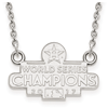 Sterling Silver Houston Astros World Series 2017 Necklace