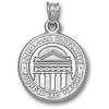 Sterling Silver 5/8in Longwood University Seal Pendant