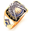 Yellow Gold Masonic Past Master Ring