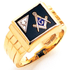 3rd Degree Blue Lodge Ring Diamond Accent