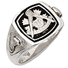Sterling Silver Masonic Past Master Ring 