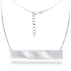 Sterling Silver Kansas City Royals Bar 18in Necklace