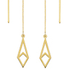 14kt Yellow Gold Harper Geometric Threader Earrings