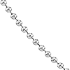 14k White Gold 20in Bead Chain 1.0mm