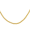 14k Yellow Gold 20in Bead Chain 2.5mm