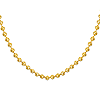 14k Yellow Gold 24in Bead Chain 4mm