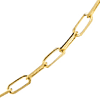 14k Yellow Gold Paper Clip Chain 2mm