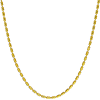 14k Yellow Gold 18in Long Bead Chain 1.50mm
