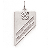 1in US Navy SA Pendant - Sterling Silver