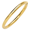 18k Yellow Gold Hinged Bangle Bracelet 6mm Wide