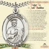 Pewter 1in St Jude Medal with Prayer Card