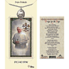 1in Pewter Pope Francis Medal with Prayer Card