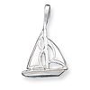 Sterling Silver Small Sailboat Charm