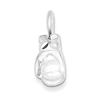 Sterling Silver 3-D Boxing Glove Charm