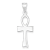 Sterling Silver 1 3/8in Ankh Pendant