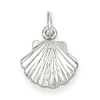 Sterling Silver 7/16in Shell Charm