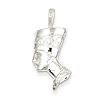 Sterling Silver Nefertiti Charm
