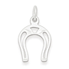 Sterling Silver 5/8in Open Style Horseshoe Charm