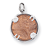 Sterling Silver Penny Charm