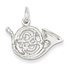 Sterling Silver French Horn Charm