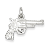 Sterling Silver Gun Revolver Charm