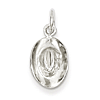 Sterling Silver Small 3-D Cowboy Hat Charm